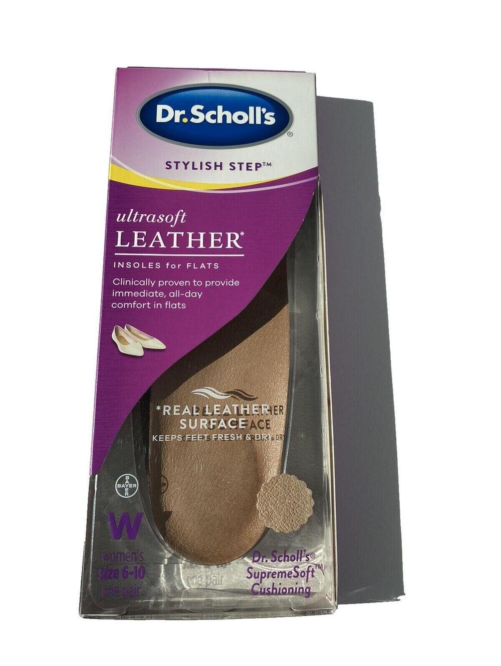 Dr Scholls Womens Insoles for Flats Comfort Support Shoe Inserts New